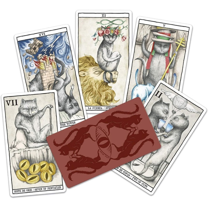 Carti de Tarot Cats - Red Goblin