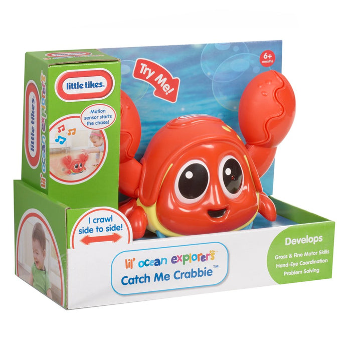 Figurina Interactiva Crab cu Sunete - Prinde-ma - Red Goblin
