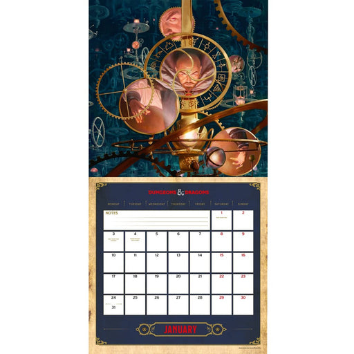 Calendar Danilo - Dungeons & Dragons 2022 Square - Red Goblin