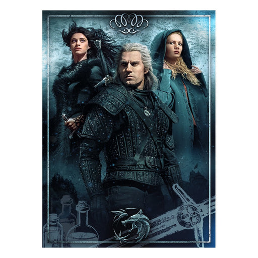Puzzle The Witcher Ciri, Yennefer & Geralt (1000 Pieces) - Red Goblin