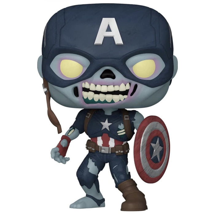 Figurina Funko Pop What If...? - Zombie Captain America - Red Goblin