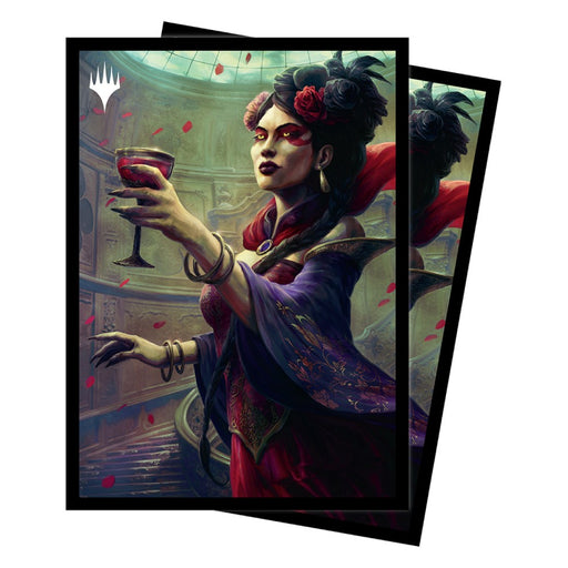 Sleeeve-uri UP - Standard Sleeves for Magic The Gathering - Innistrad Crimson Vow V5 (100 Bucati) - Red Goblin