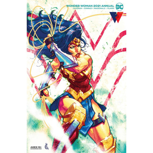 Wonder Woman 2021 Annual 01 Cvr B Danda Card Stock Var - Red Goblin