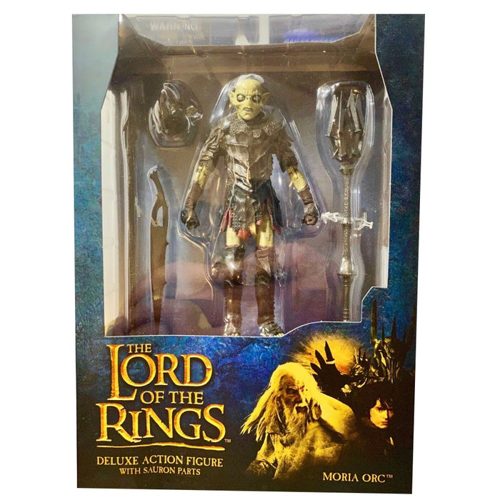 Figurina Articulata Lord of the Rings Series 3 Deluxe - Moria Orc - Red Goblin