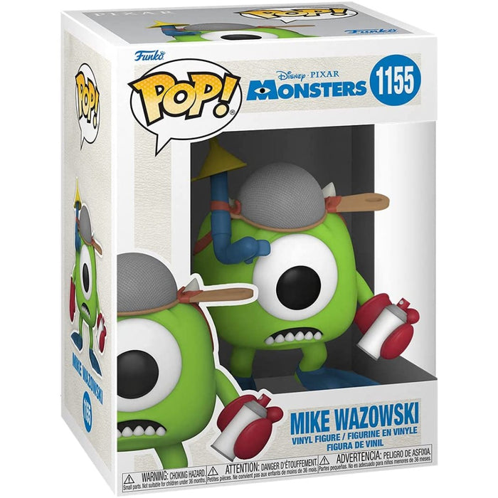 Figurina Funko Pop Monsters Inc 20th - Mike with Mitts - Red Goblin