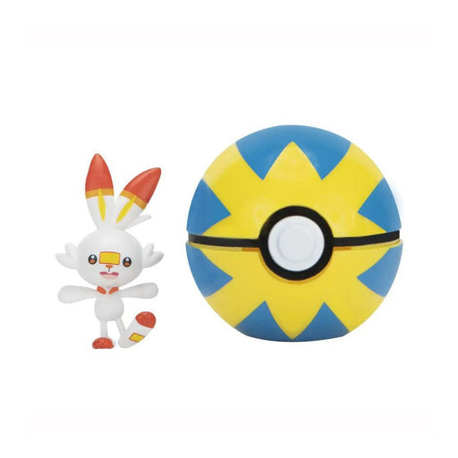 Figurina Pokemon Clip 'N' Go Pokeball Wave 10 - Scorbunny - Red Goblin