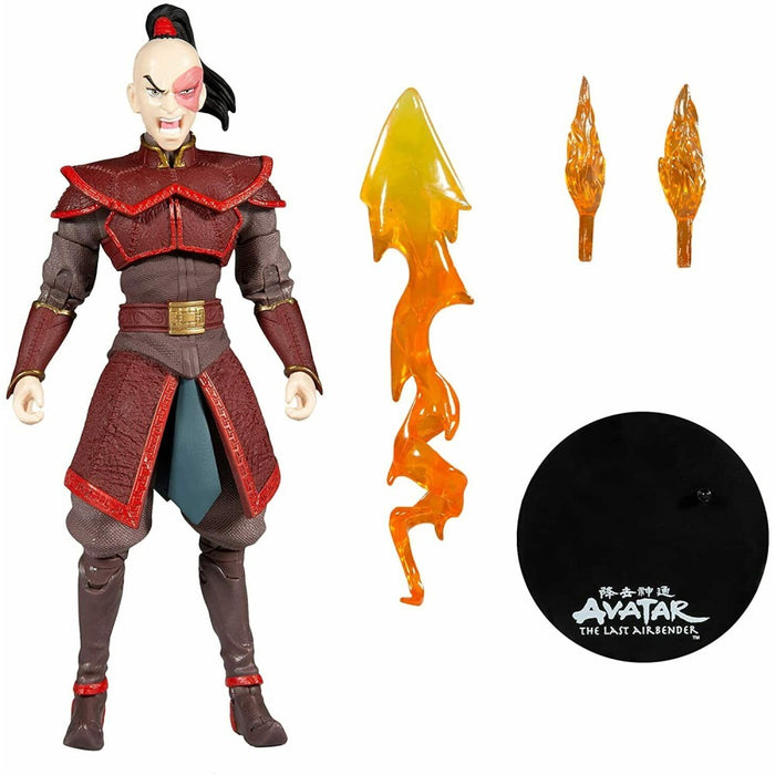 Figurina Articulata Avatar Last Airbender 7in Scale wv1 Prince Zuko - Red Goblin