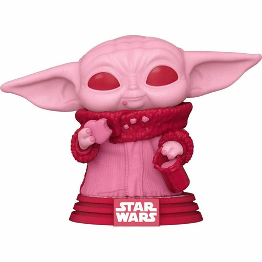 Figurina Funko Pop Star Wars Valentines S2 - Grogu - Red Goblin