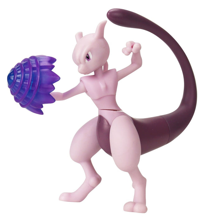 Figurina Articulata Pokemon Battle Feature 11 cm - Mewtwo - Red Goblin