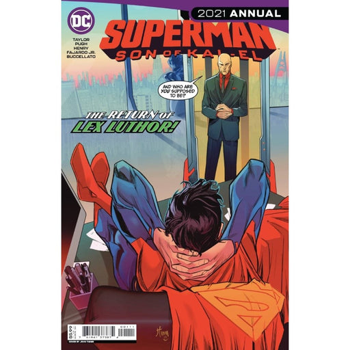Superman Son of Kal El 2021 Annual 01 Cvr A Timms - Red Goblin