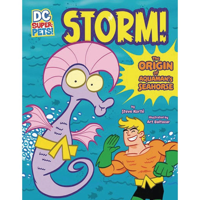 DC Super Pets Storm Origin of Aquaman's Seahorse - Red Goblin