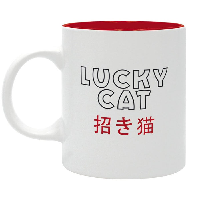 Cana Lucky Cat - 320 ml - Asian Art - Red Goblin