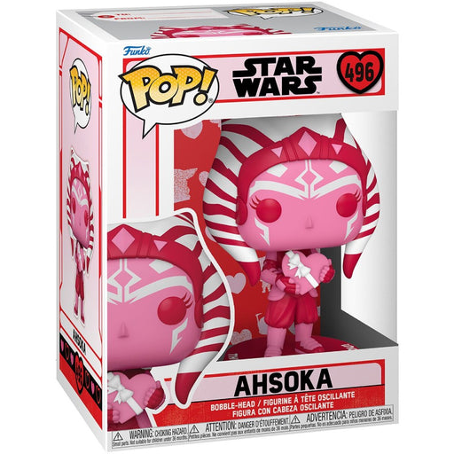 Figurina Funko Pop Star Wars Valentines S2 - Ahsoka - Red Goblin
