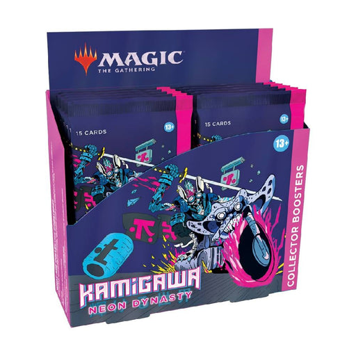 Magic the Gathering - Kamigawa Neon Dynasty Collector's Booster Display (12 Packs) - Red Goblin