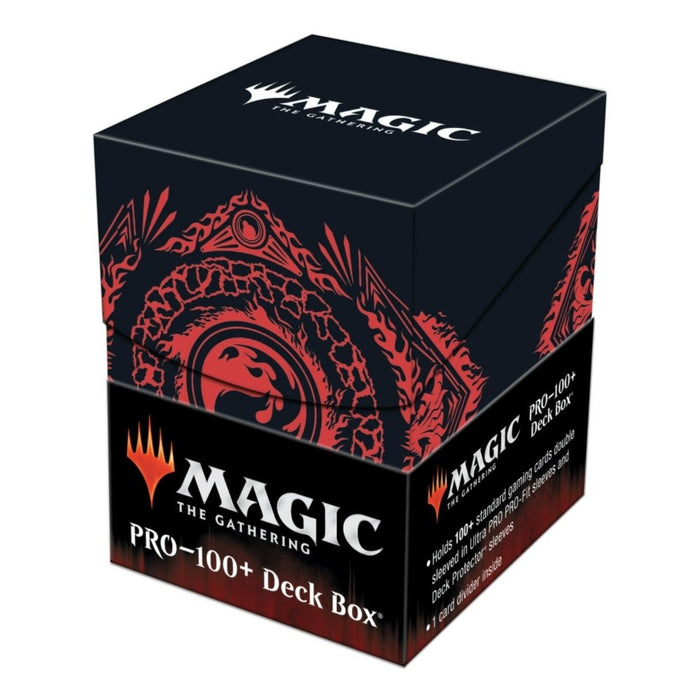 Deck Box UP - 100+ Magic The Gathering Mana 7 Mountain - Red Goblin