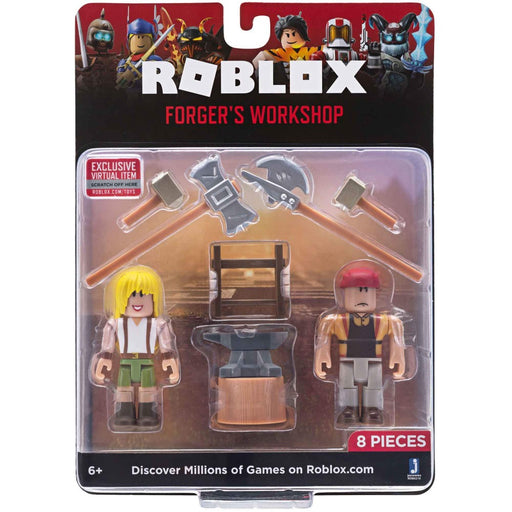 Set Mini Figurine Roblox - Forger's Workshop - Red Goblin