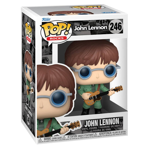 Figurina Funko Pop Rocks John Lennon - Military Jacket - Red Goblin