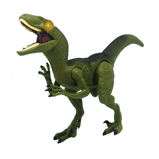 Figurina Interactiva Dinozaur cu Sunete si Functii Raptor - Red Goblin
