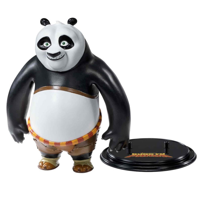 Figurina Articulata Dreamworks - Bendyfigs - Kung Fu Panda - Po - Red Goblin