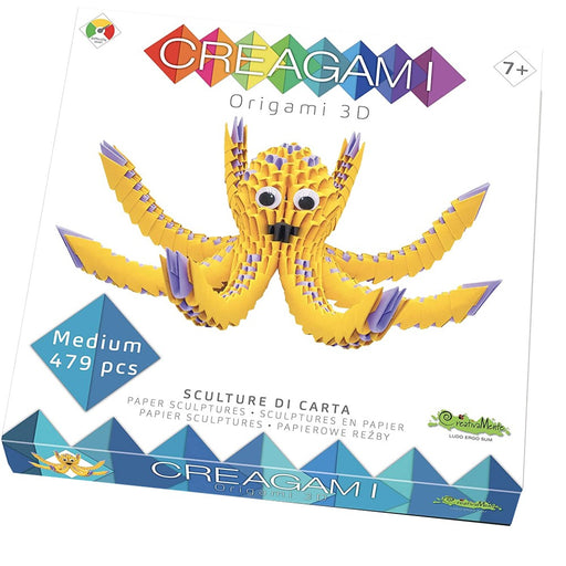 Origami 3D Creagami - Caracatita 479 piese - Red Goblin