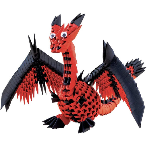 Origami 3D Creagami - Dragon 481 piese - Red Goblin