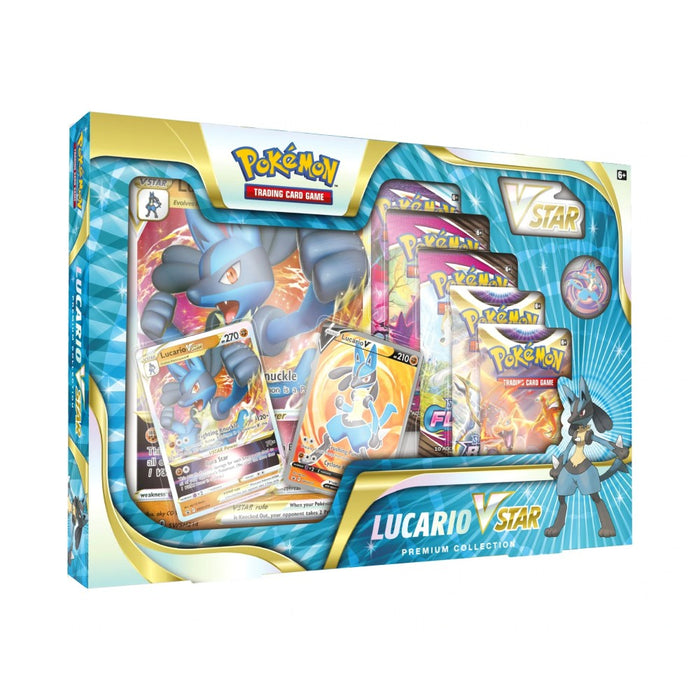 Pokemon Trading Card Game Lucario VSTAR Premium Collection - Red Goblin