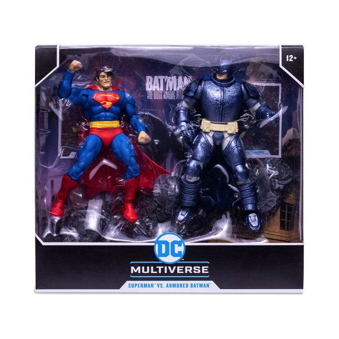Set 2 Figurine Articulate DC Collector Superman vs Batman Dark Knight Returns - Red Goblin