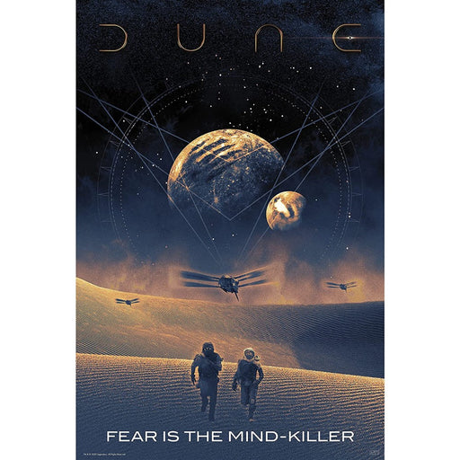 Poster Dune - Fear Is The Mind-Killer (91.5x61) - Red Goblin