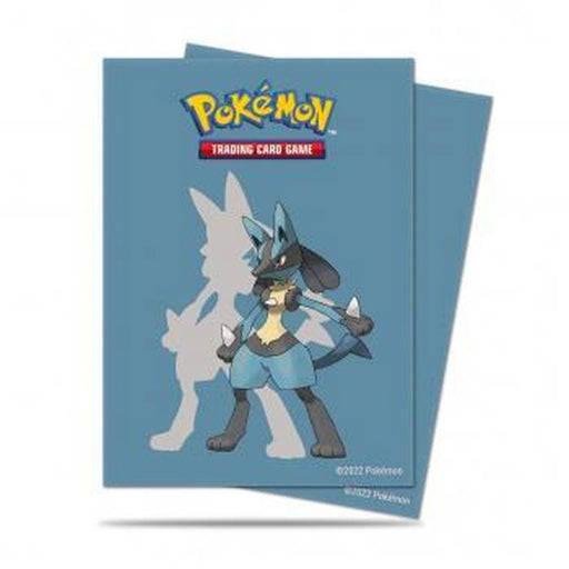 Sleeeve-uri UP - Deck Protector Sleeves - Pokemon - Lucario (Standard Size) - Red Goblin