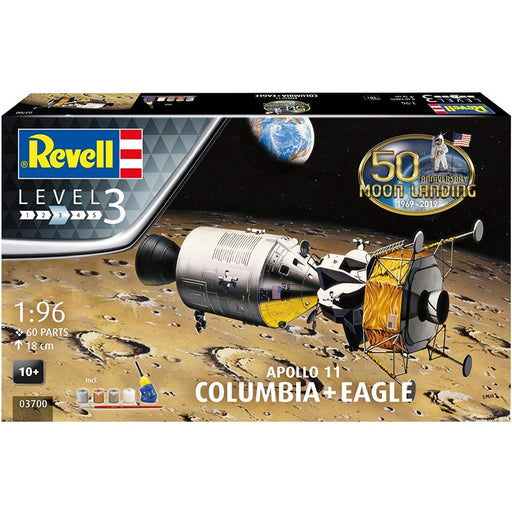 Figurina Kit de Asamblare Apollo 11 Columbia & Eagle - Red Goblin
