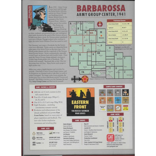 Barbarossa - Army Group Center 1941 2nd Edition - Red Goblin