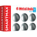 SmartMax - 6 Metal Balls - Red Goblin