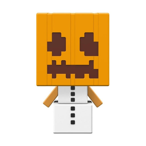 Figurina Articulata Minecraft Minis Mob Head Sortiment - Snow Golem - Red Goblin