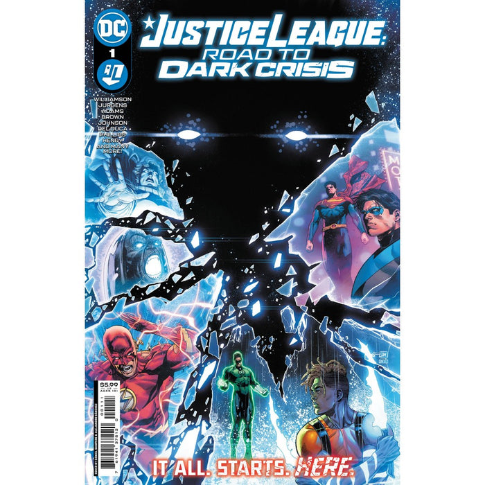 Justice League Road To Dark Crisis One Shot 01 Cvr A Sampere - Red Goblin