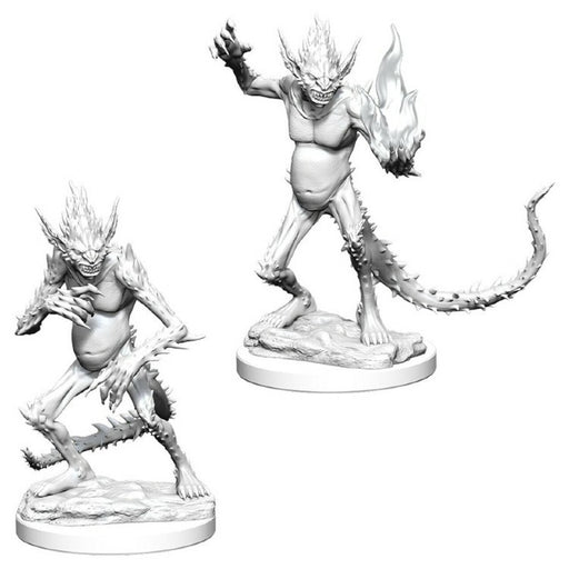 Miniaturi Nepictate D&D Nolzur's Marvelous - Barbed Devils - Red Goblin