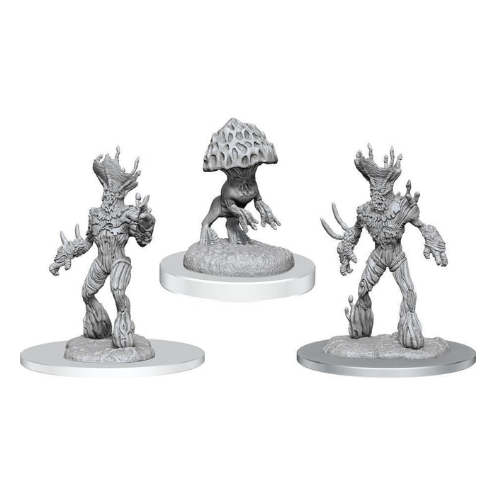 Miniaturi Nepictate D&D Nolzur's Marvelous - Myconid Sovereign & Sprouts - Red Goblin