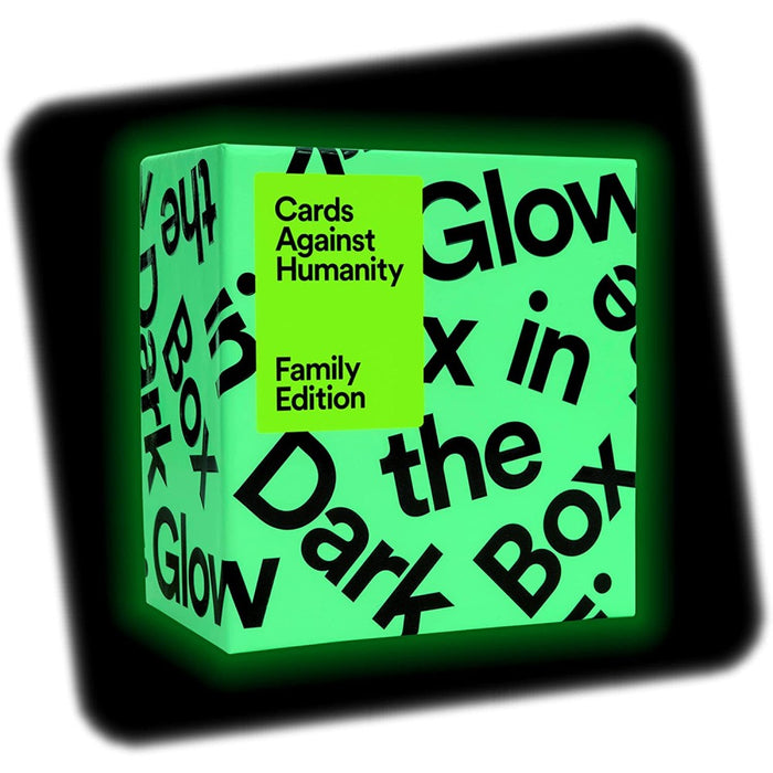 Cards Against Humanity - Family Edition Glow in the Dark Box - Red Goblin