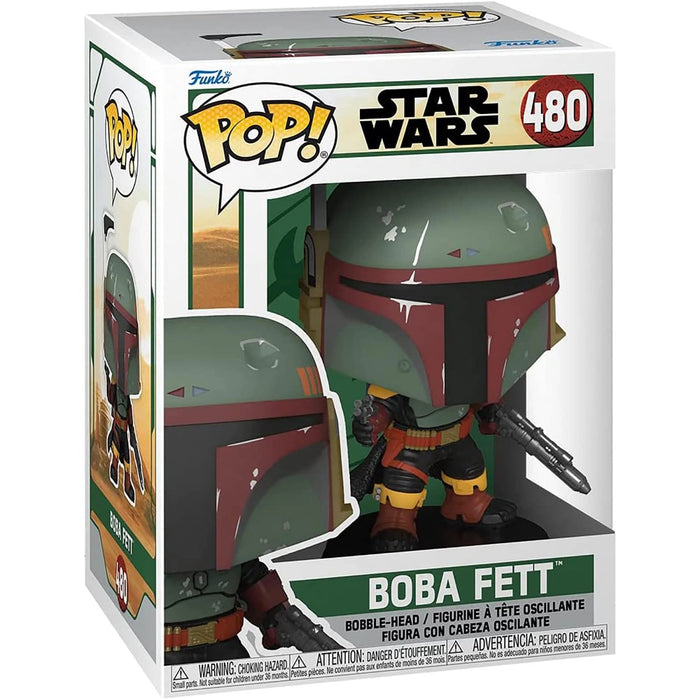 Figurina Funko Pop Star Wars Book of Boba Fett - Boba Fett - Red Goblin