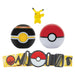 Set Pokemon Clip N Go Poke Ball Belt Pikachu - Red Goblin