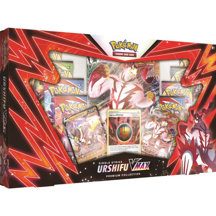 Pokemon TCG Urshifu Single Strike VMAX Premium Box - Red Goblin