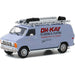 Figurina Home Alone - 1986 Dodge Ram Van "Oh-Kay Plumbing & Heating" 1:43 - Red Goblin