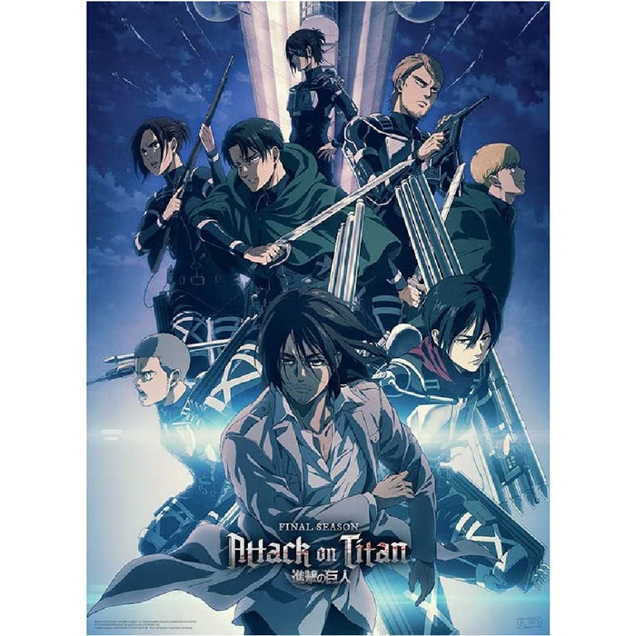 Poster Attack on Titan - S4 Group Shot (52x38) - Red Goblin