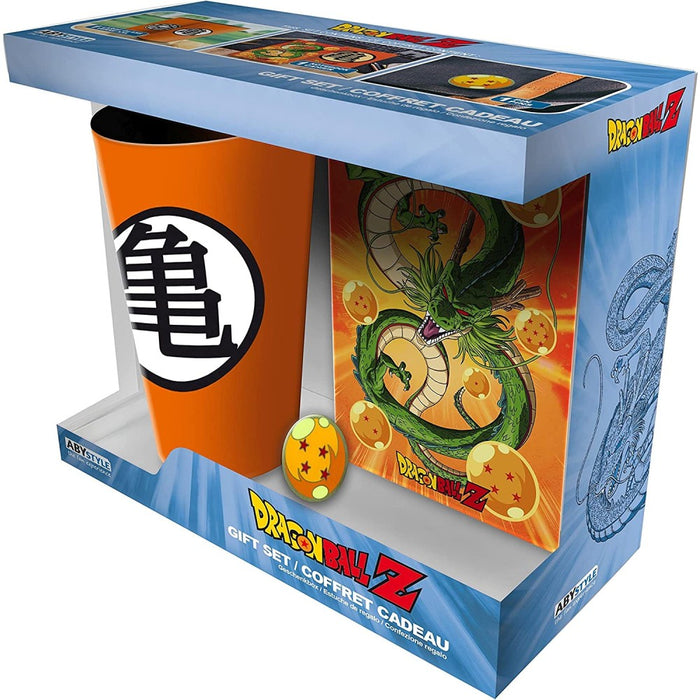 Set Cadou Dragon Ball - Pahar XXL + Insigna + Notebook Buzunar Dragon Ball - Red Goblin
