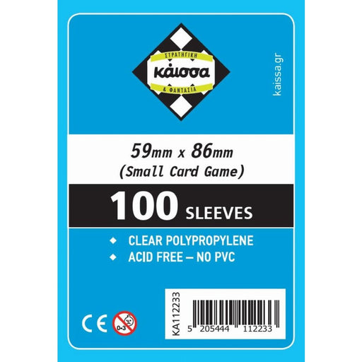 Sleeve-uri Kaissa Small Card Game (100) - Red Goblin