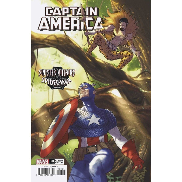 Captain America 30 Cover B Variant Taurin Clarke Spider-Man Villains Cover - Red Goblin