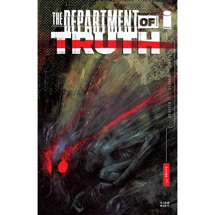 Department of Truth 15 Cover A - Simmonds - Red Goblin