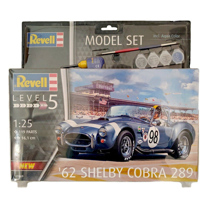 Set de Constructie Revell '62 Shelby Cobra 289 - Red Goblin