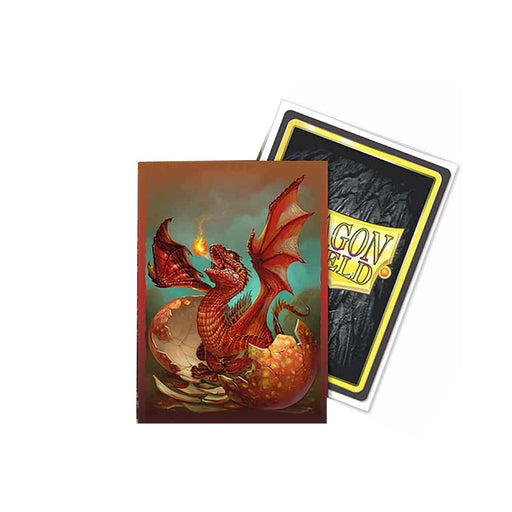 Sleeve-uri Dragon Shield Standard Size Brushed Art Sleeves - Sparky (100 Bucati) - Red Goblin