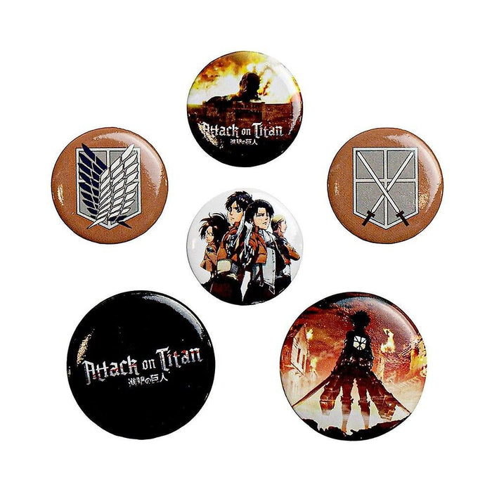 Set Insigne Attack On Titan - Characters - Red Goblin