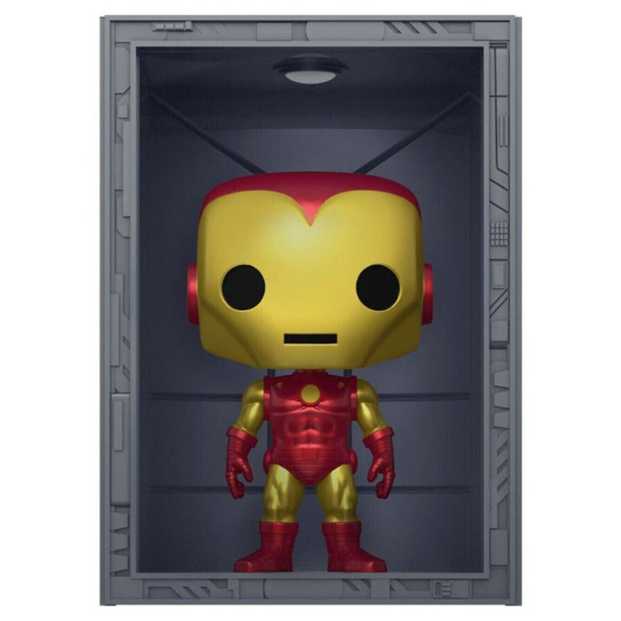 Figurina Pop Deluxe Marvel Hall of Armor Iron Man Mdl4 Px - Red Goblin